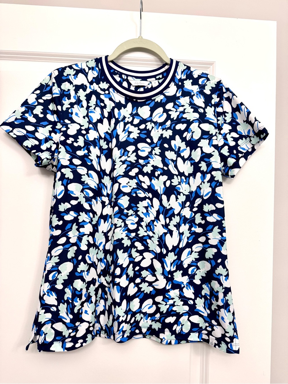 Lady Hagen Women’s Golf Floral Short Sleeve Crewneck T-Shirt, Size M